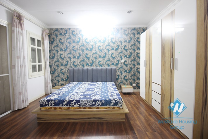 The 4-bedroom fully furnished apartment at Ciputra is located in a quiet area with fresh air